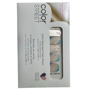 Color Street Nail Polish Strips Never Forgotten Multicolor Patterned